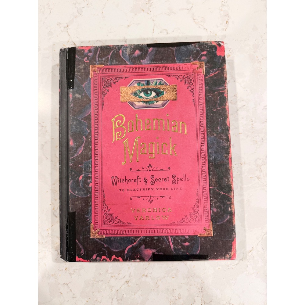 Bohemian Magick Witchcraft Secret Spells Veronica Varlow Hardcover Book